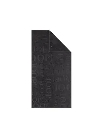 JOOP | Drap de douche 80x150cm STUDIO REPEAT Platine | schwarz